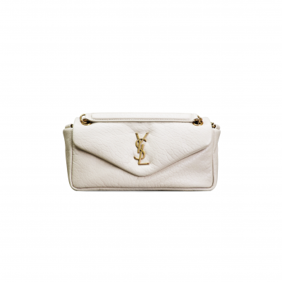 YSL CALYPSO SMALL IN PLUNGED LAMBSKIN 3655681770 (26*14*7cm)